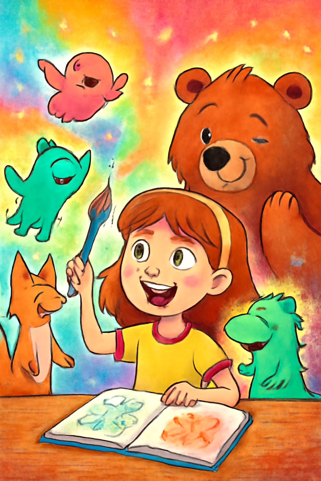 The Peculiar Adventures of Paige and Her Paintbrush