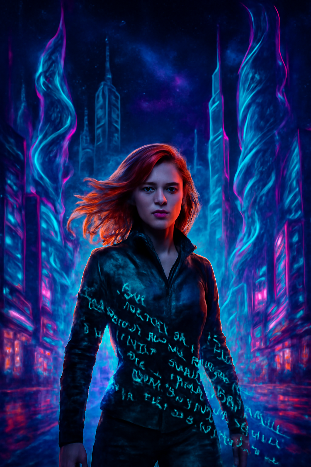 Neon Reverie: Echoes of Tomorrow