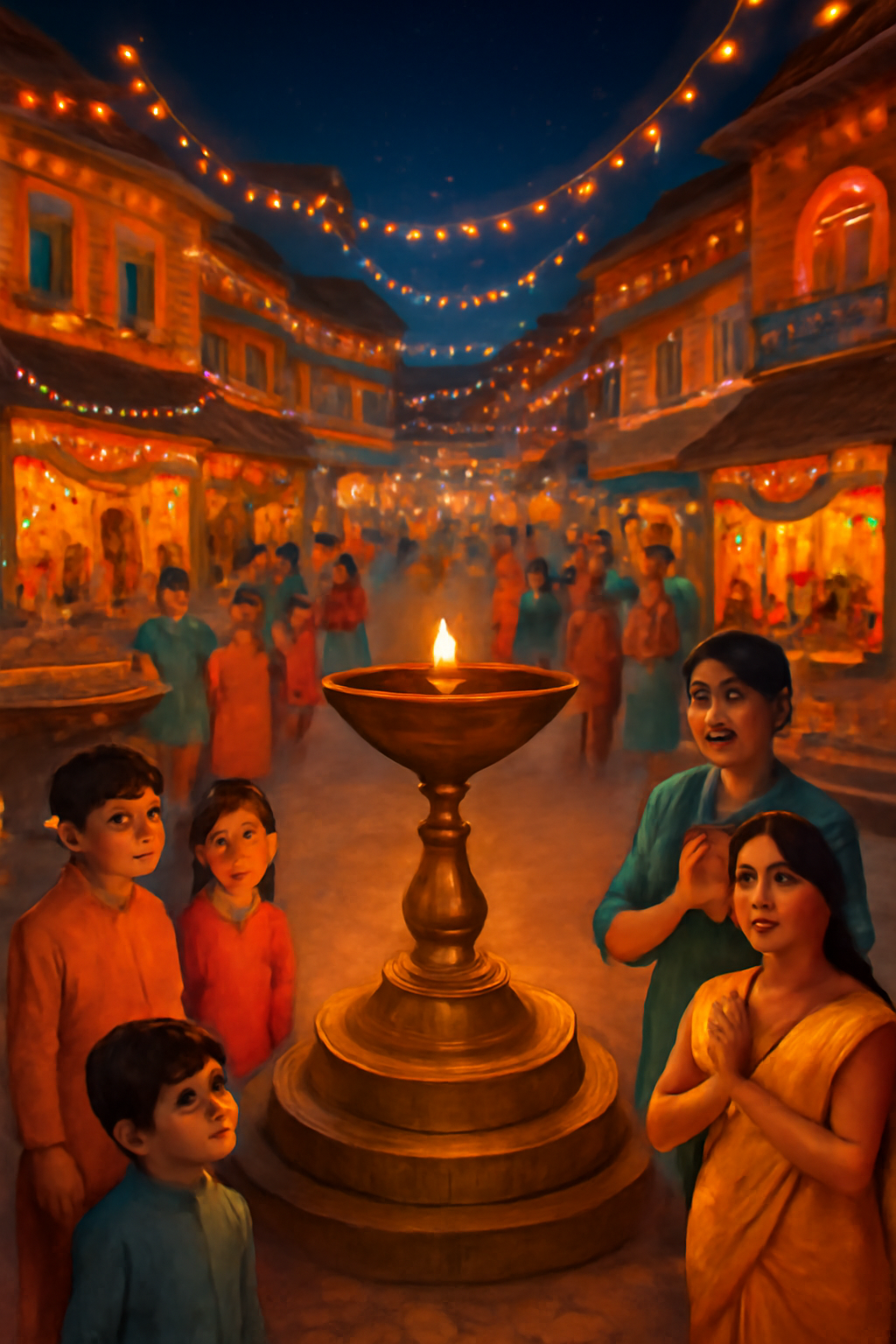 Diwali's Missing Glimmer