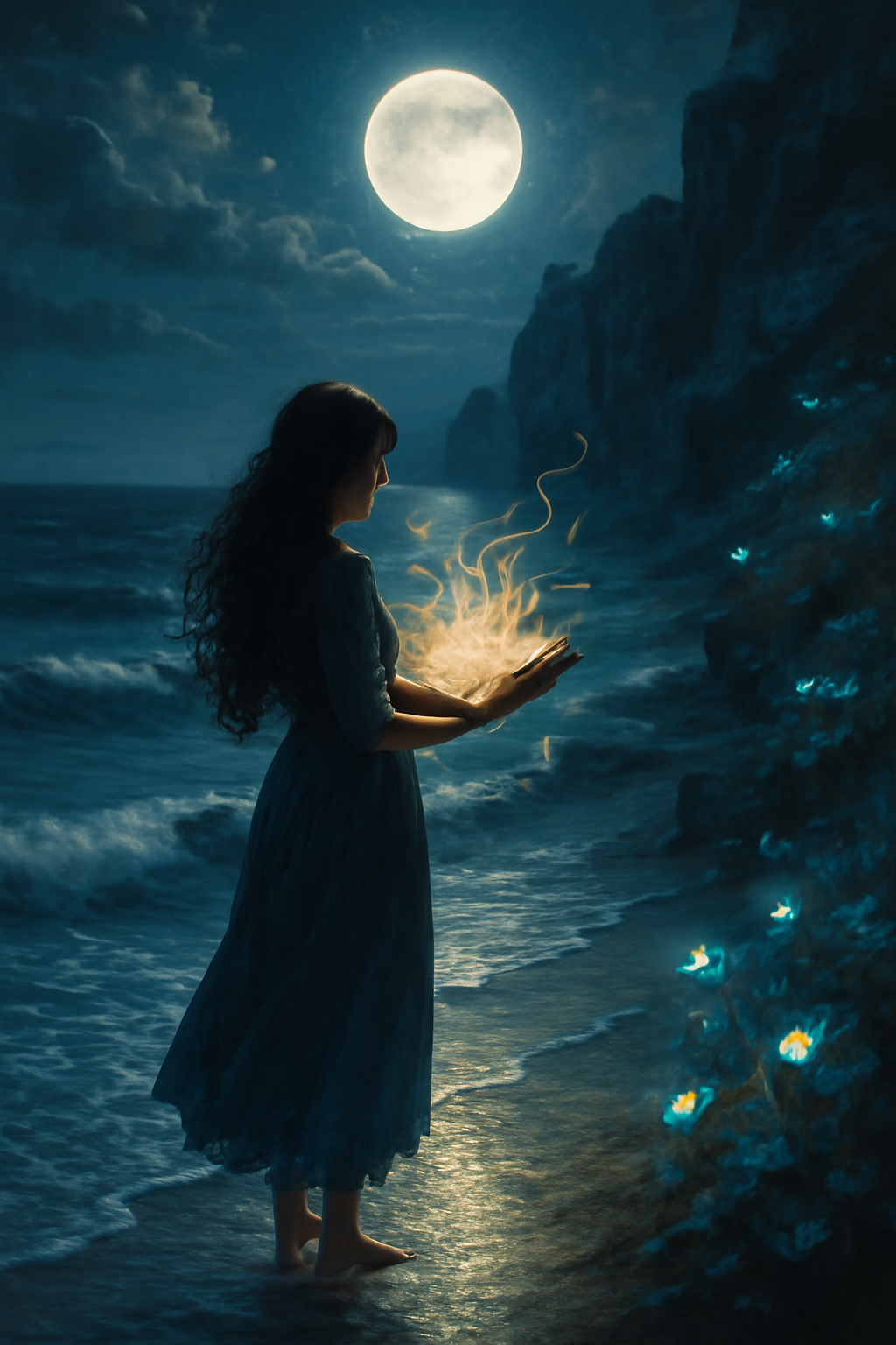 The Moonlit Tides of Eldermoor