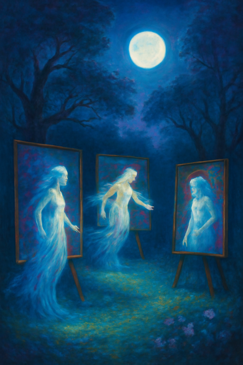 Beneath the Flickering Moon