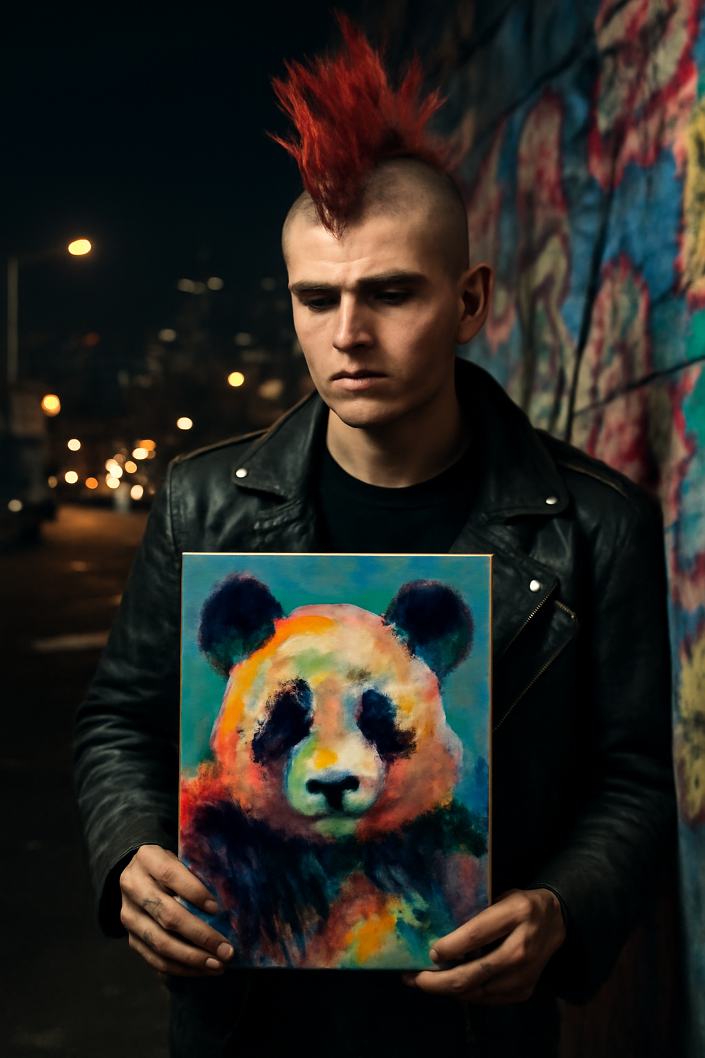 The Punk Who Painted Pandas