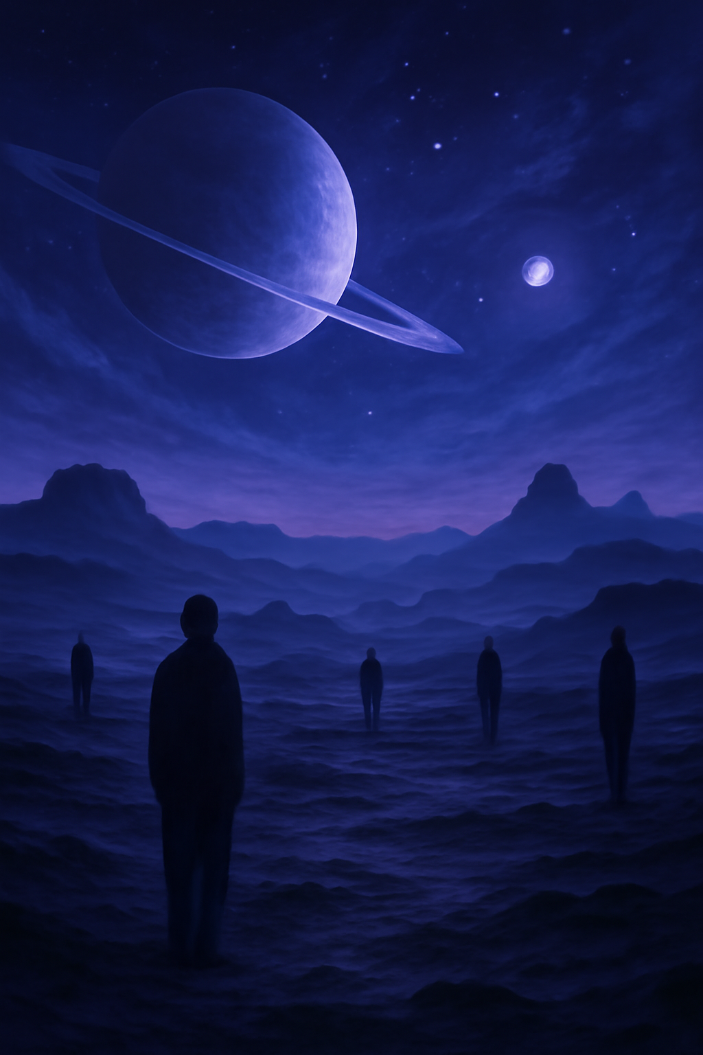 Beneath Indigo Skies