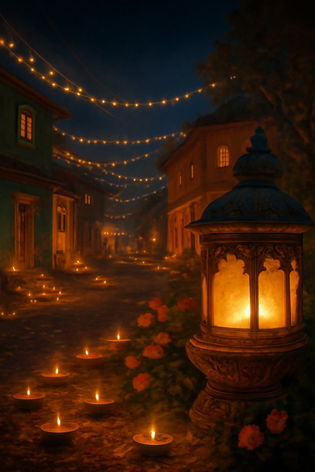 The Lantern in the Garden