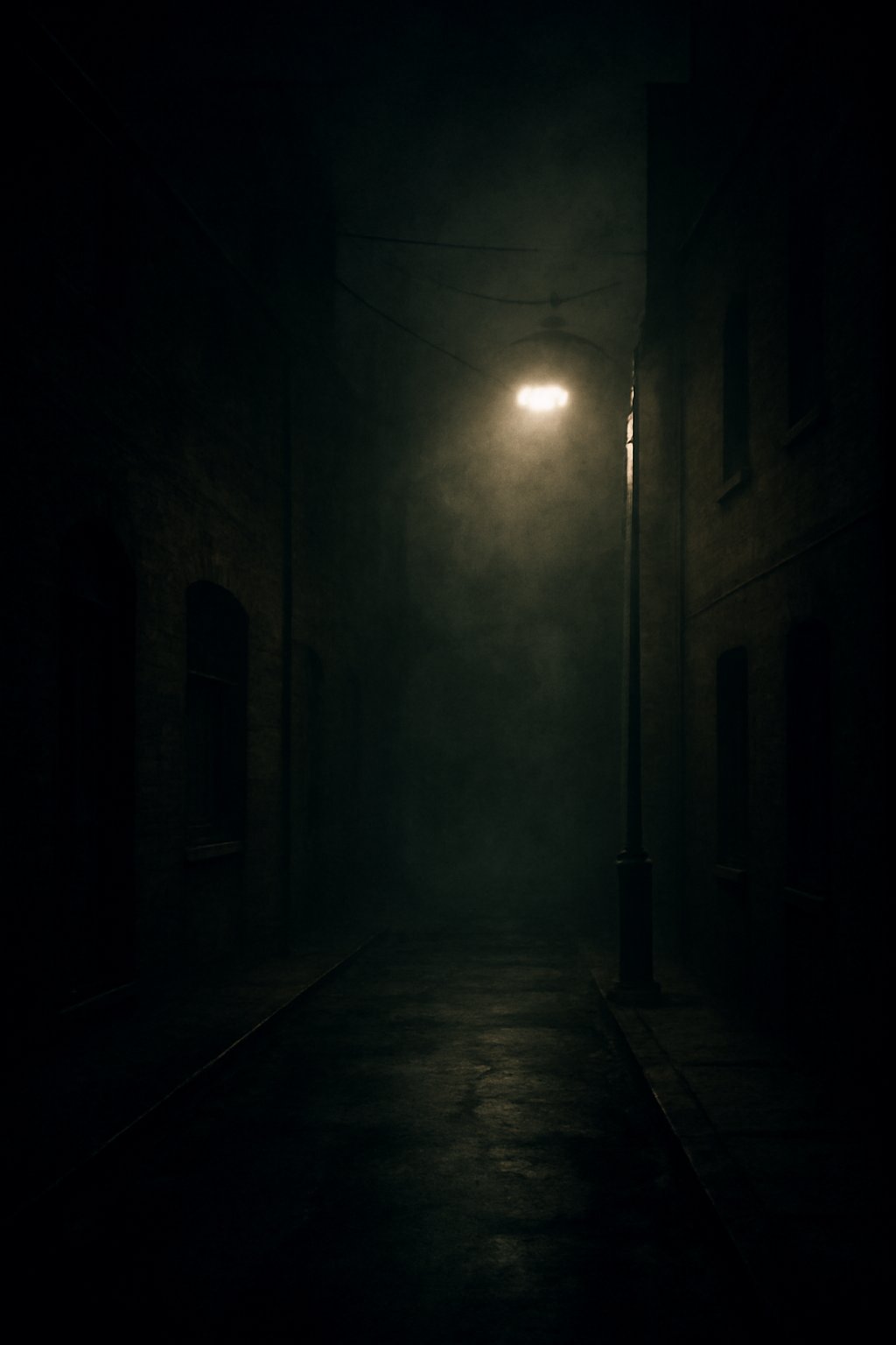 Whispers in the Flickering Lights
