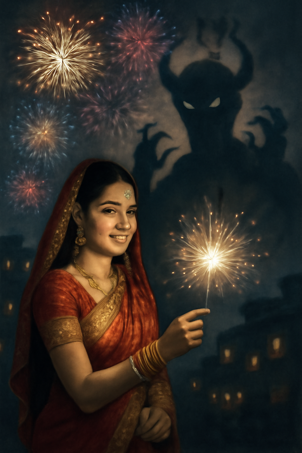 Diwali Shadows